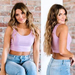 White Birch Back Together Crop Top